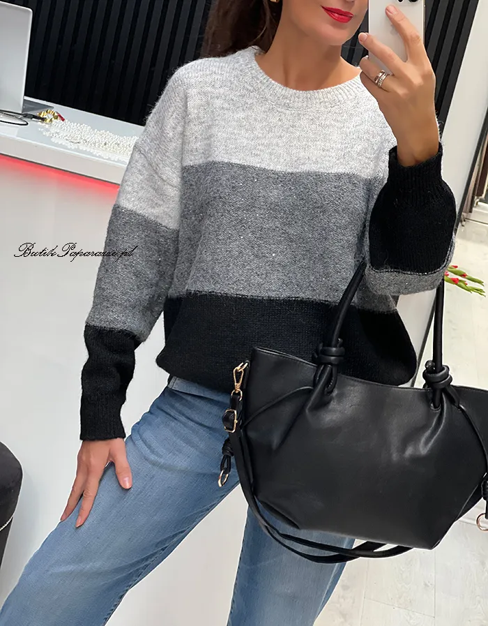 Sweter Tricolor Dżeciki Italy